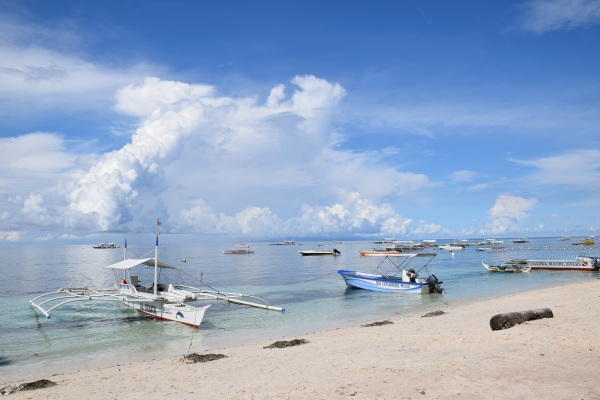 Alona Beach auf Panglao Island
