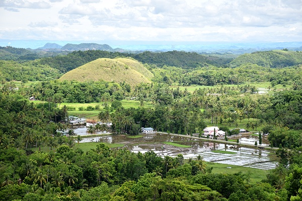 Chocolate Hills bei Carmen auf Bohol