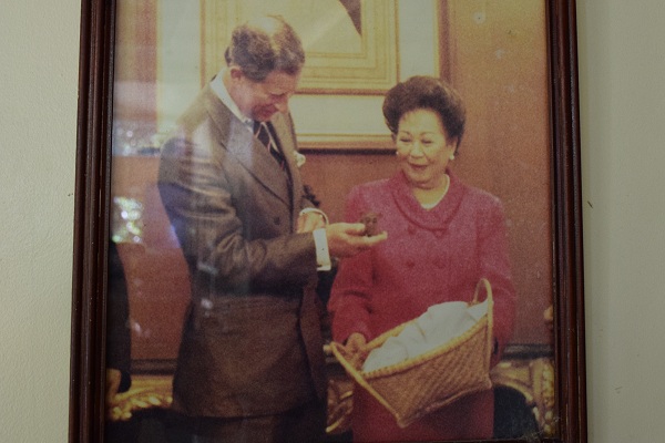 Prinz Charles in Philippine Tarsier Sanctuary